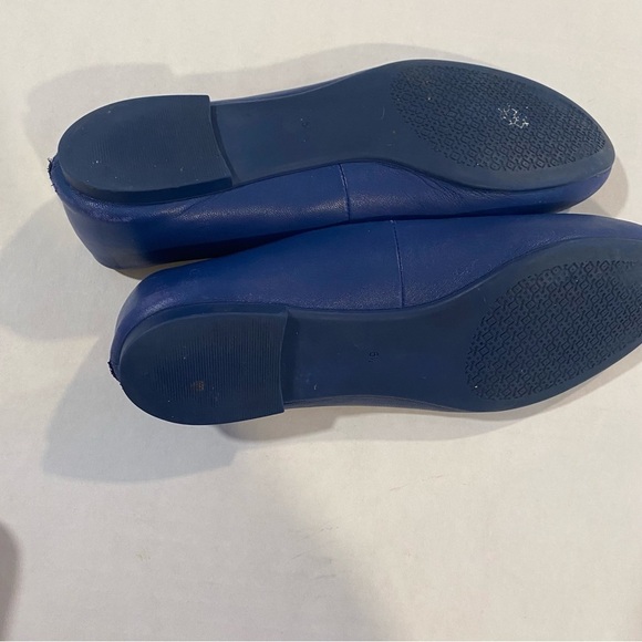 Tory Burch Blue Ballet Flats - Picture 10 of 12
